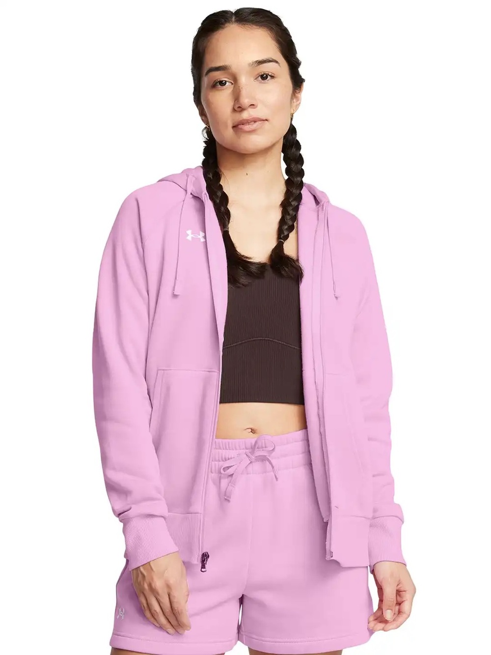 Under Armour Rival Fleece Full Zip Hoodie/Size Small - Picture 1 of 8